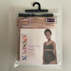 NEW Joyspun Women's Maternity Over the Belly Underwear 3-Pack Size XXL-XXXL